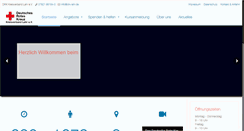 Desktop Screenshot of drk-lahr.de